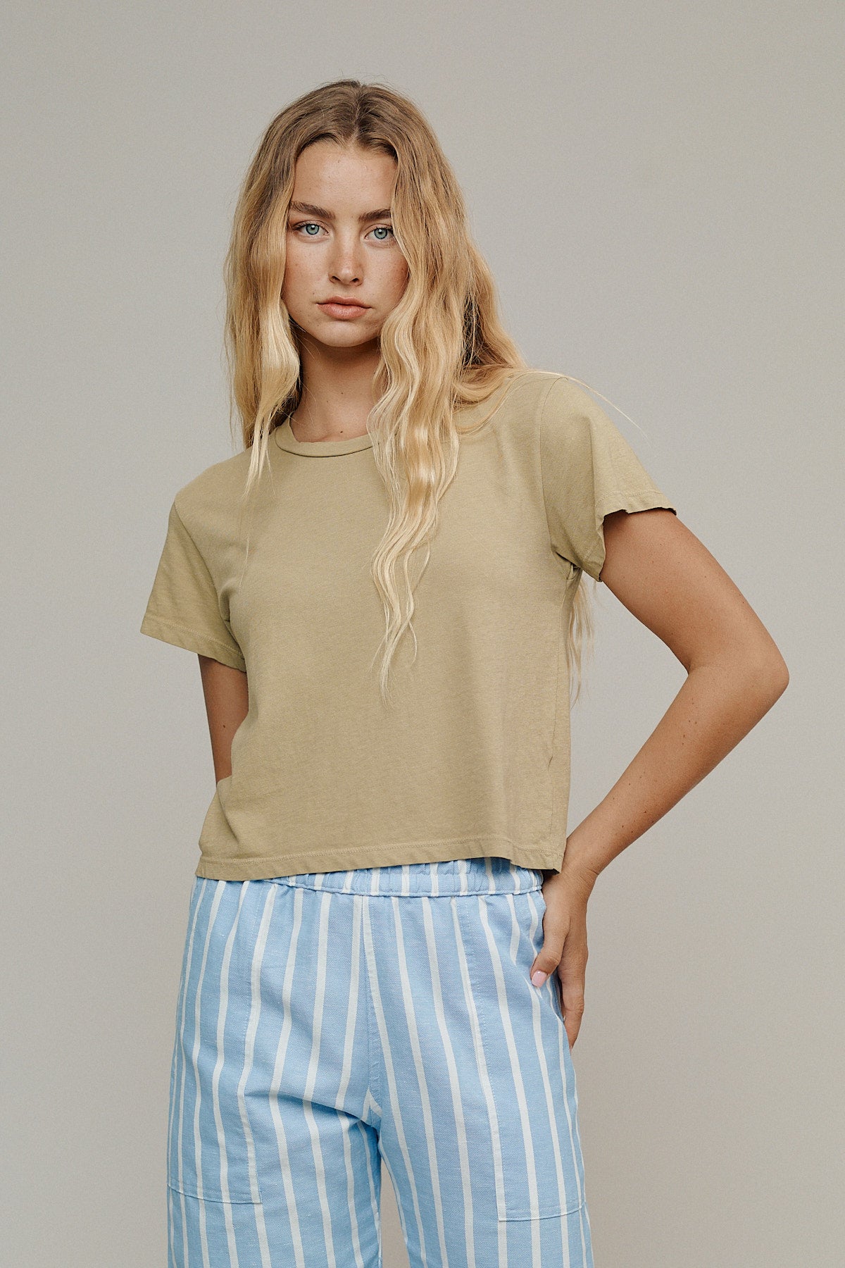 Cropped Ojai Tee