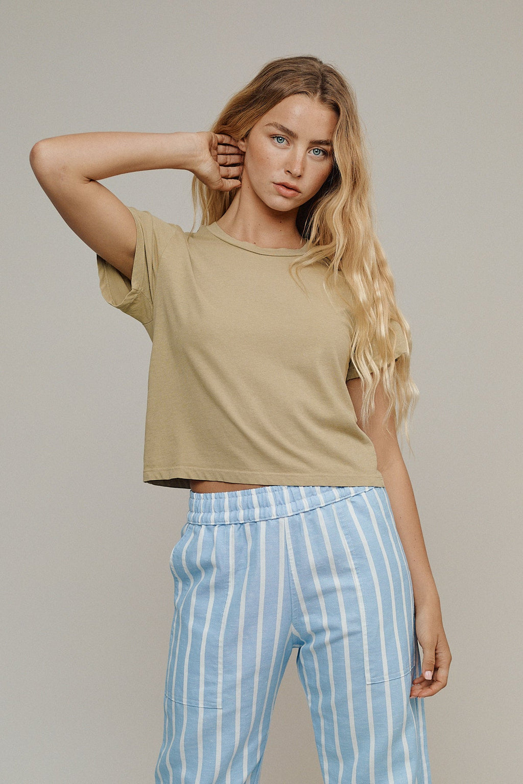 Cropped Ojai Tee