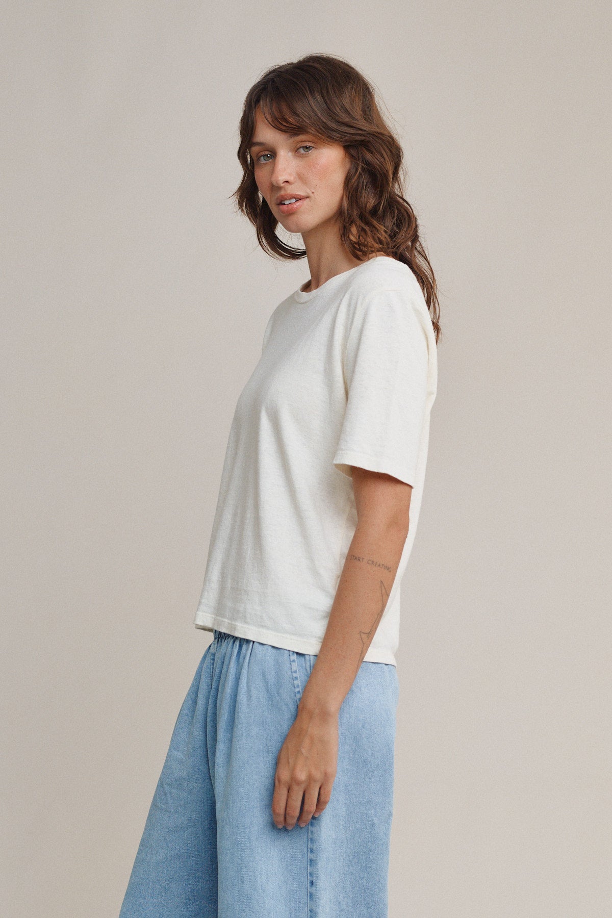 Silverlake Cropped Tee