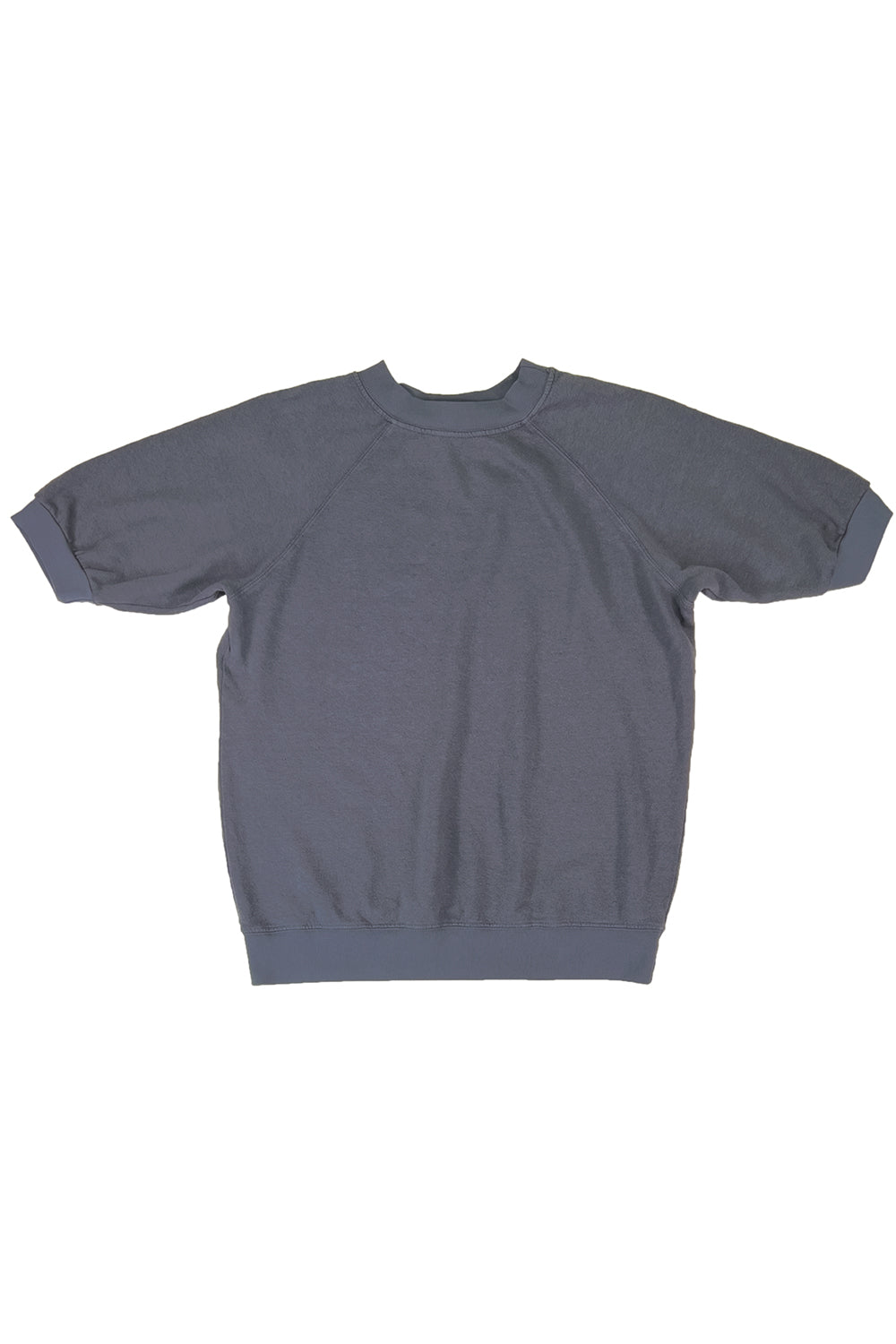 Short Sleeve Raglan Fleece Sweatshirt