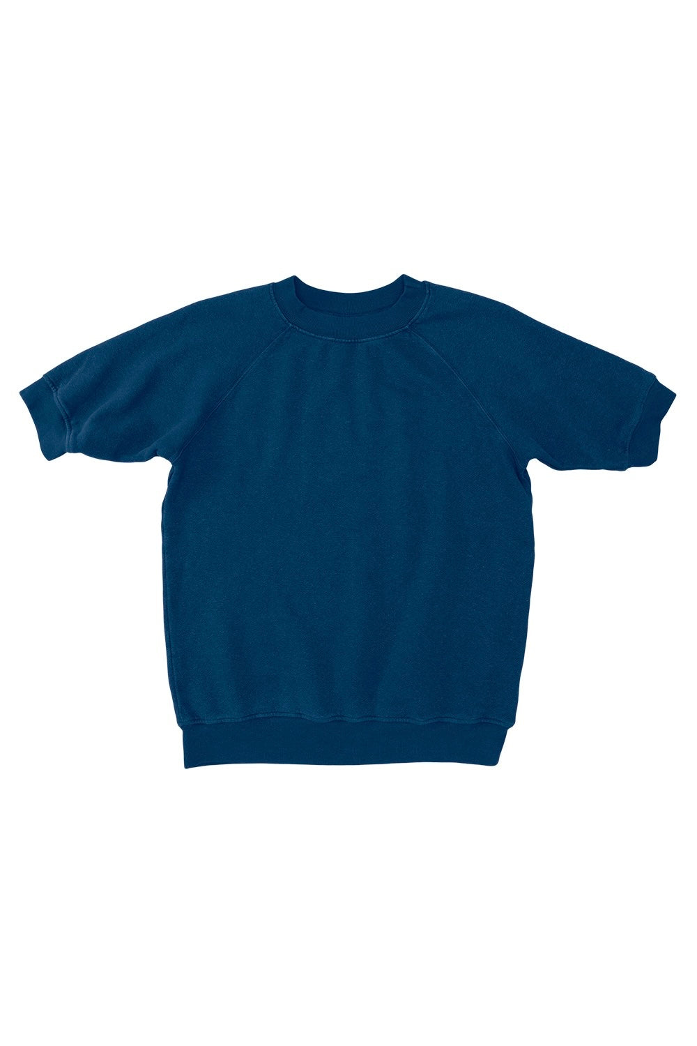Short Sleeve Raglan Fleece Sweatshirt