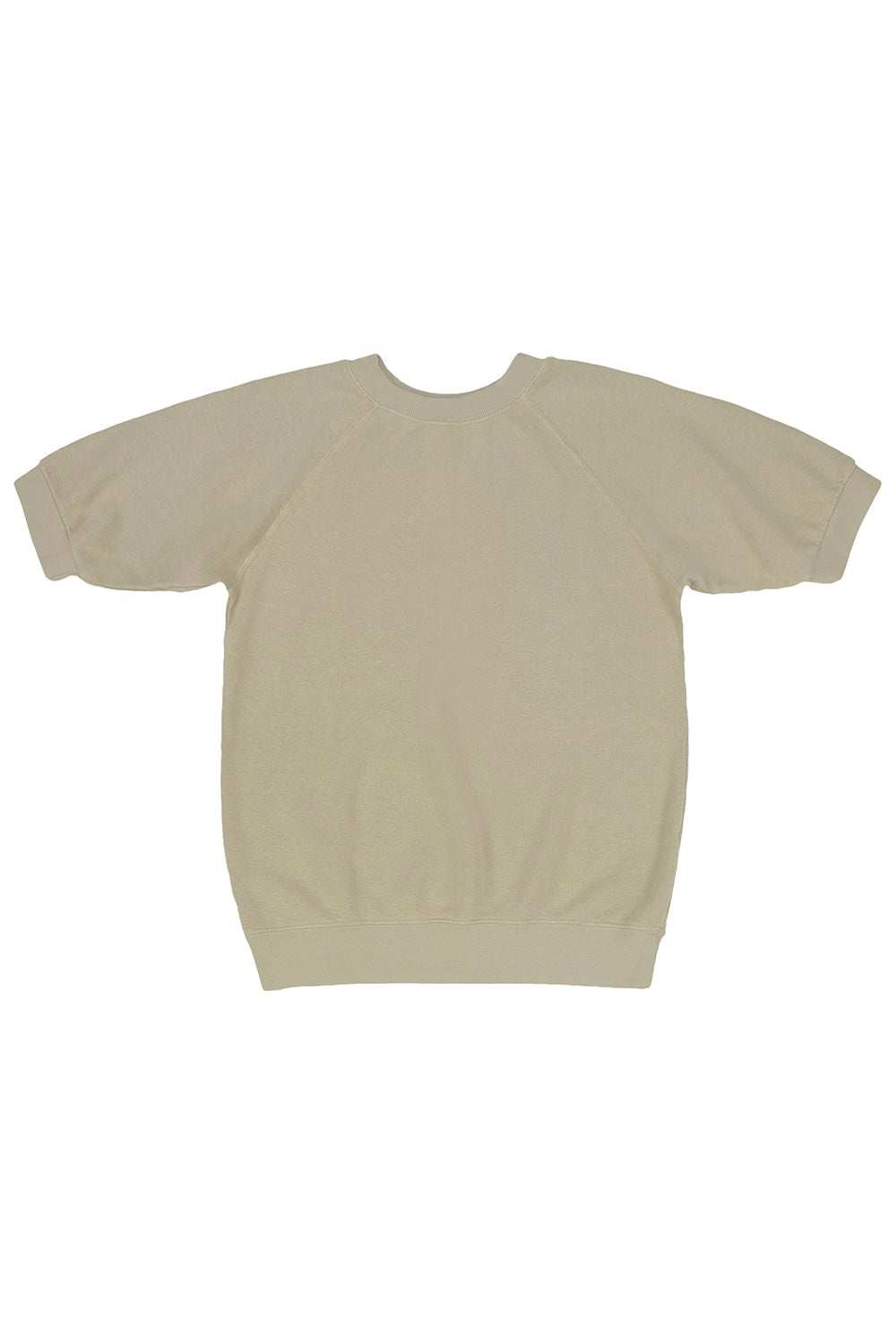 Short Sleeve Raglan Fleece Sweatshirt