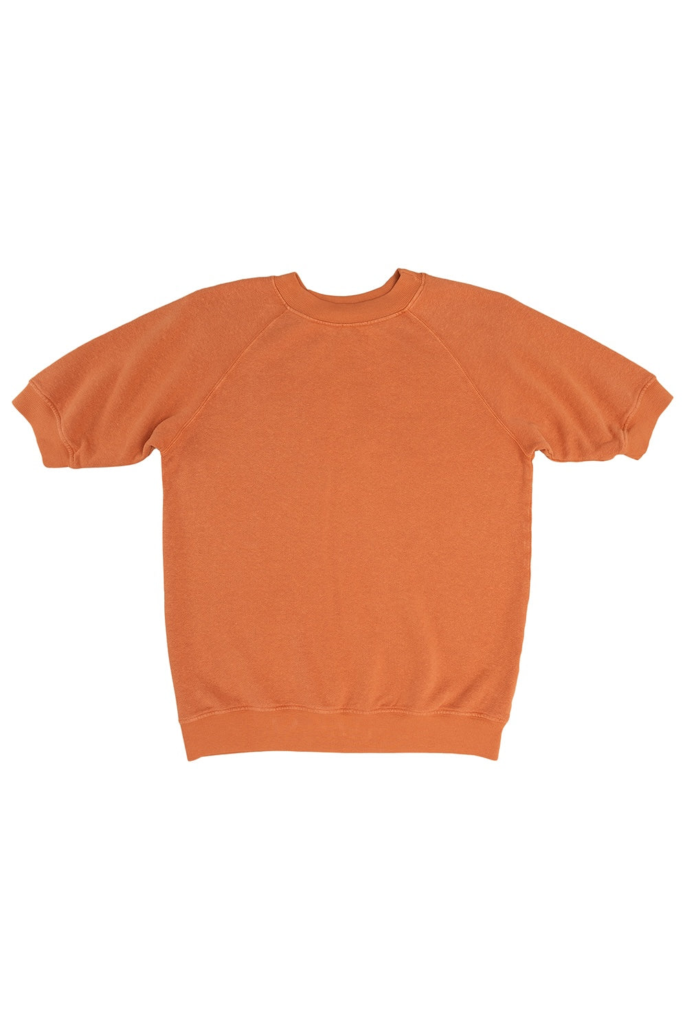 Short Sleeve Raglan Fleece Sweatshirt