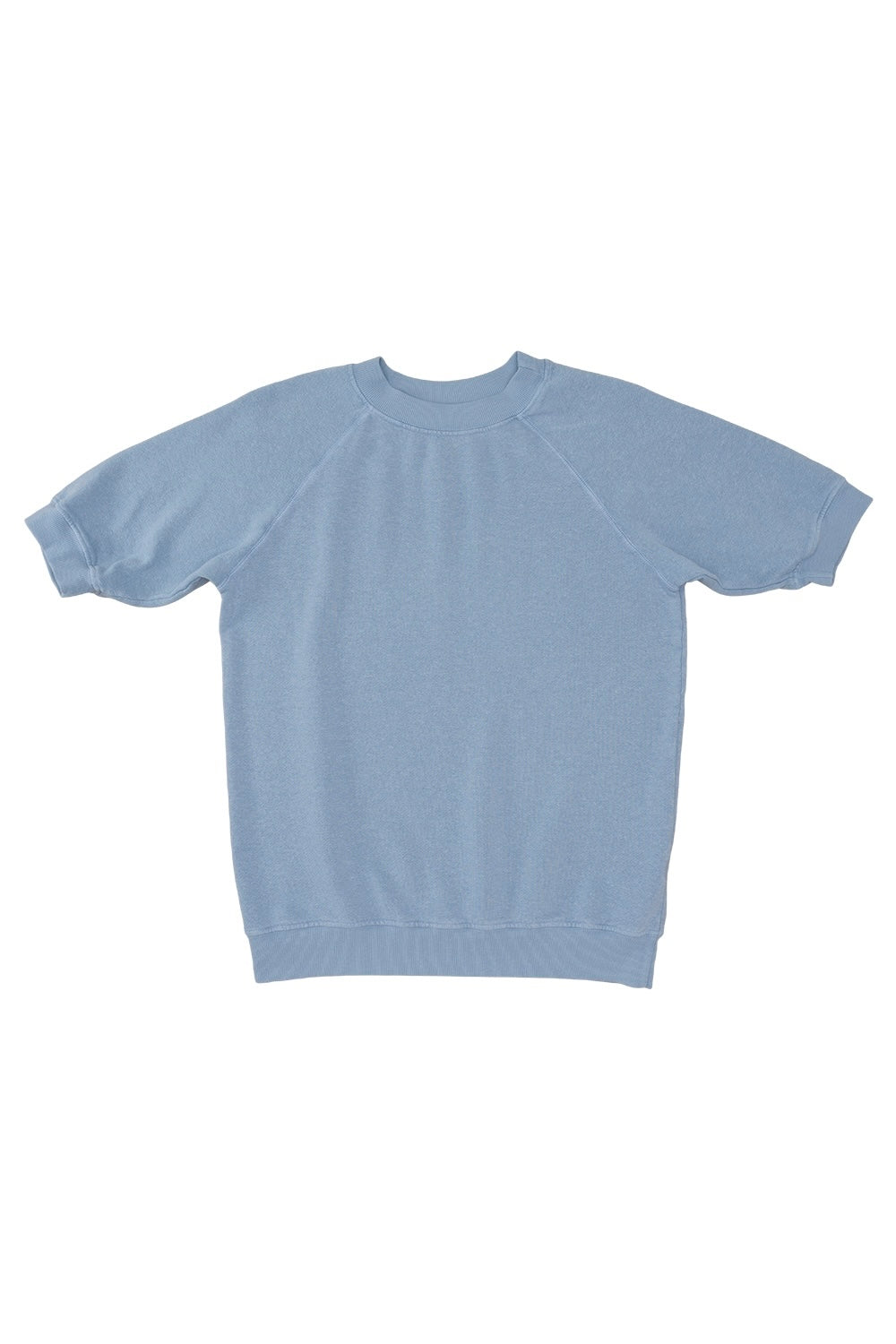 Short Sleeve Raglan Fleece Sweatshirt