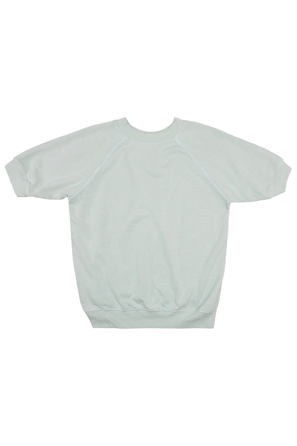 Short Sleeve Raglan Fleece Sweatshirt