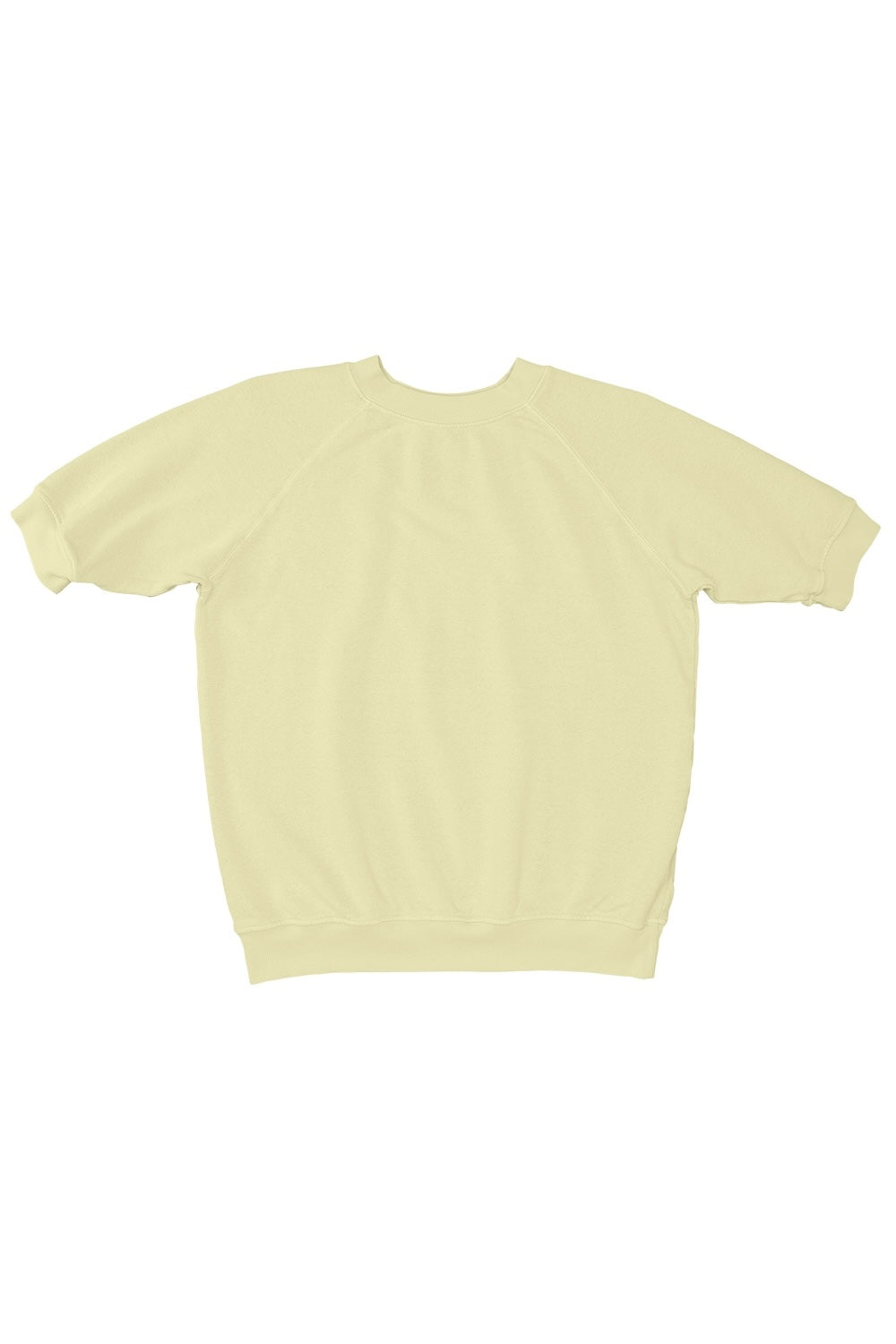 Short Sleeve Raglan Fleece Sweatshirt
