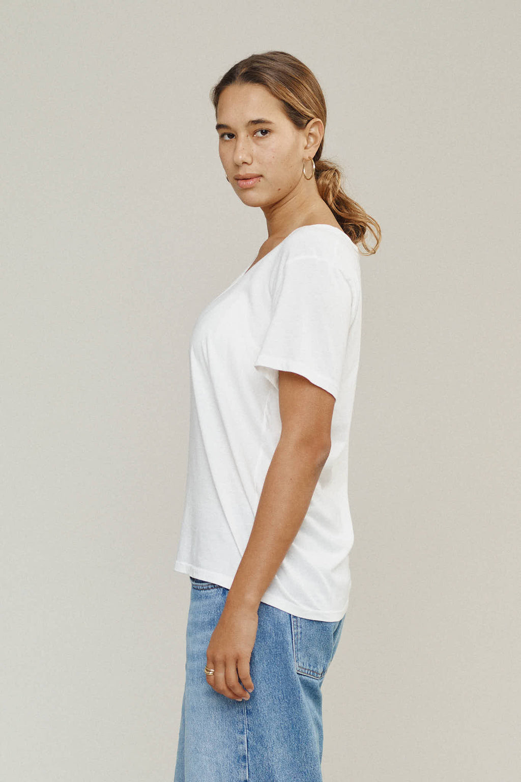 Zuma Scoop Neck Tee