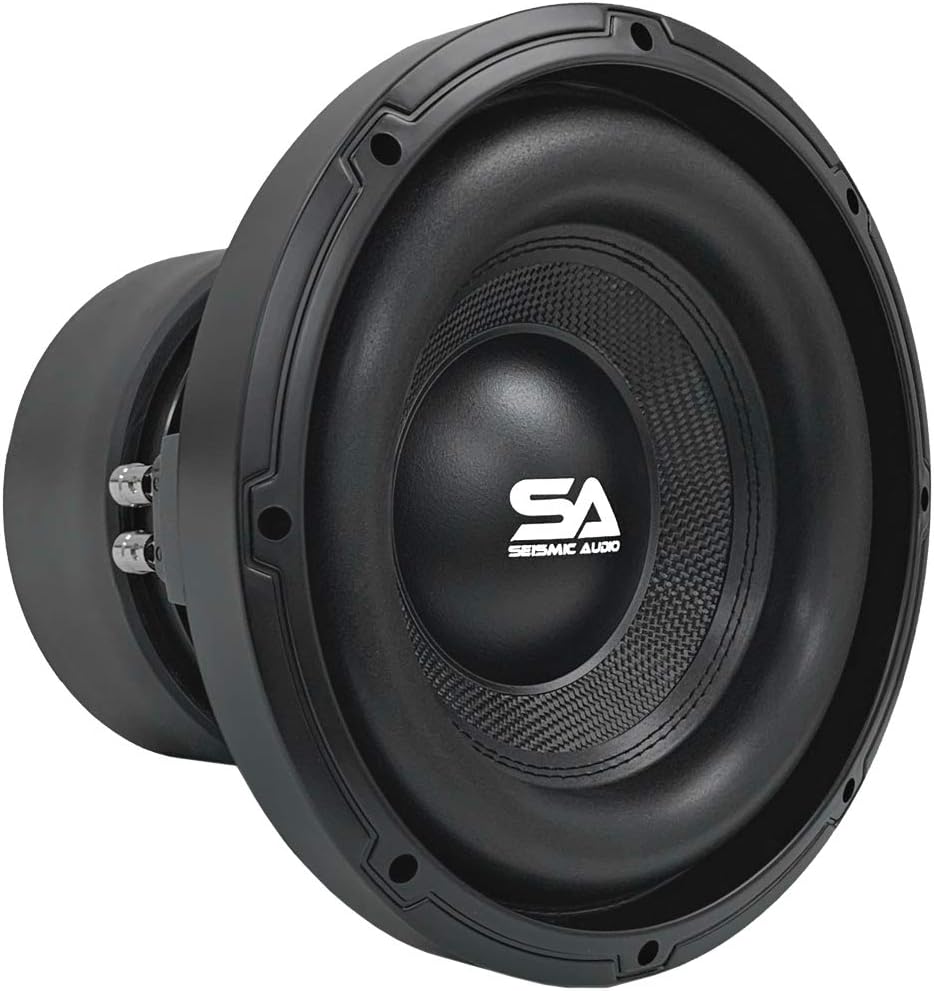 8 Inch 1000 Watt Max Power Dual 4 Ohm Car Audio Subwoofer M1620