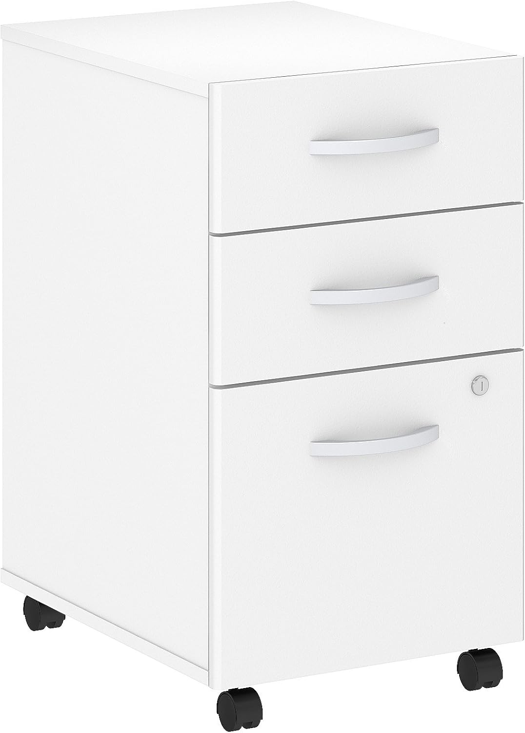 3 Drawer Mobile File Cabinet, Storm Gray R248239