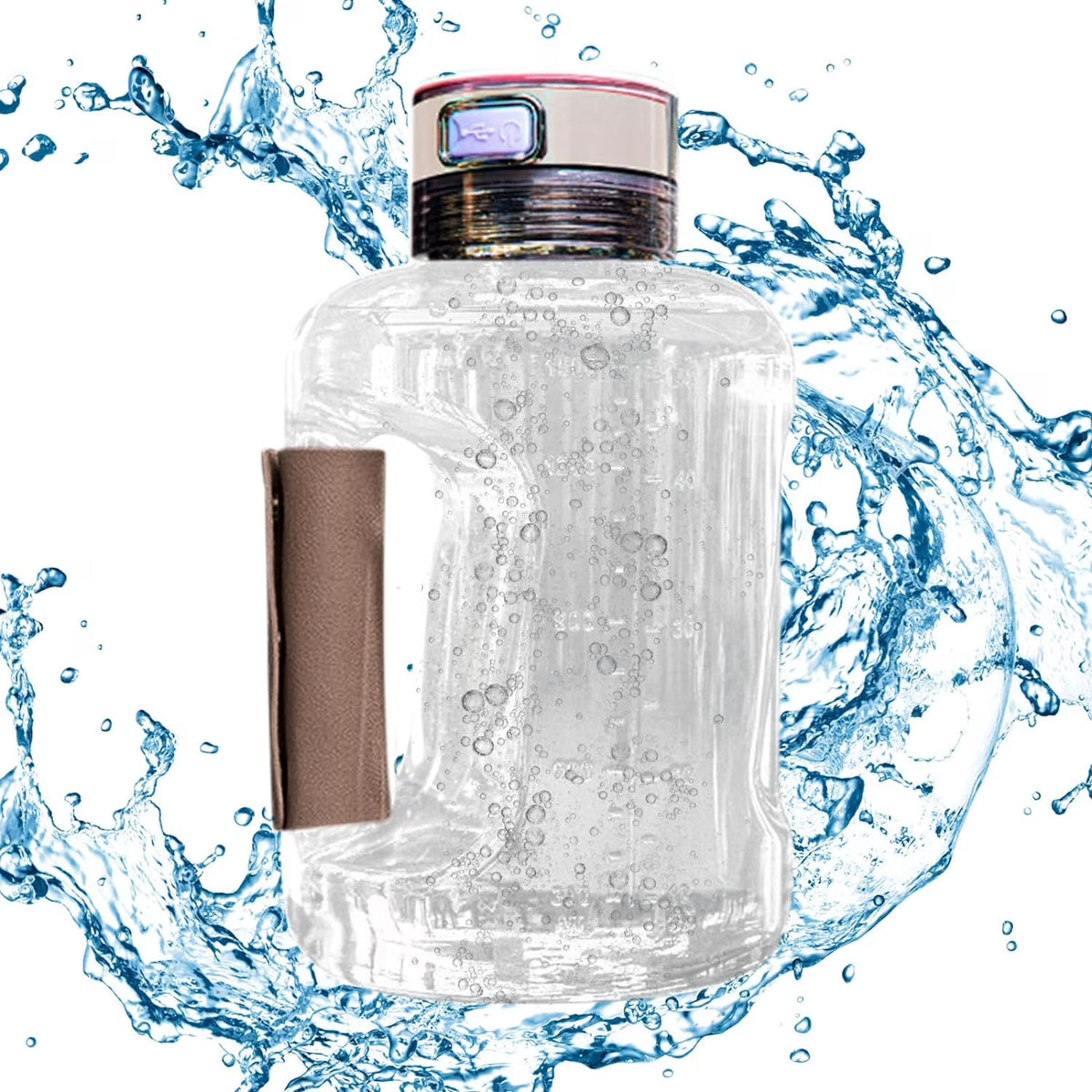 Hydrogen Water Bottle 1.5L / 50oz White K408426