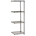 Black Epoxy Wire Shelving Add-On P1378