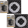 Complete Rear Brake Rotor Pad Semi Metallic Kit L51113
