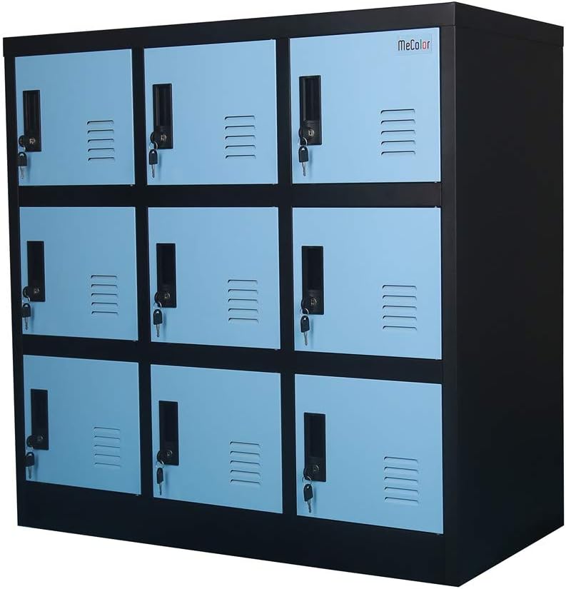Blue Mini Size Storage Locker Cabinet E4577