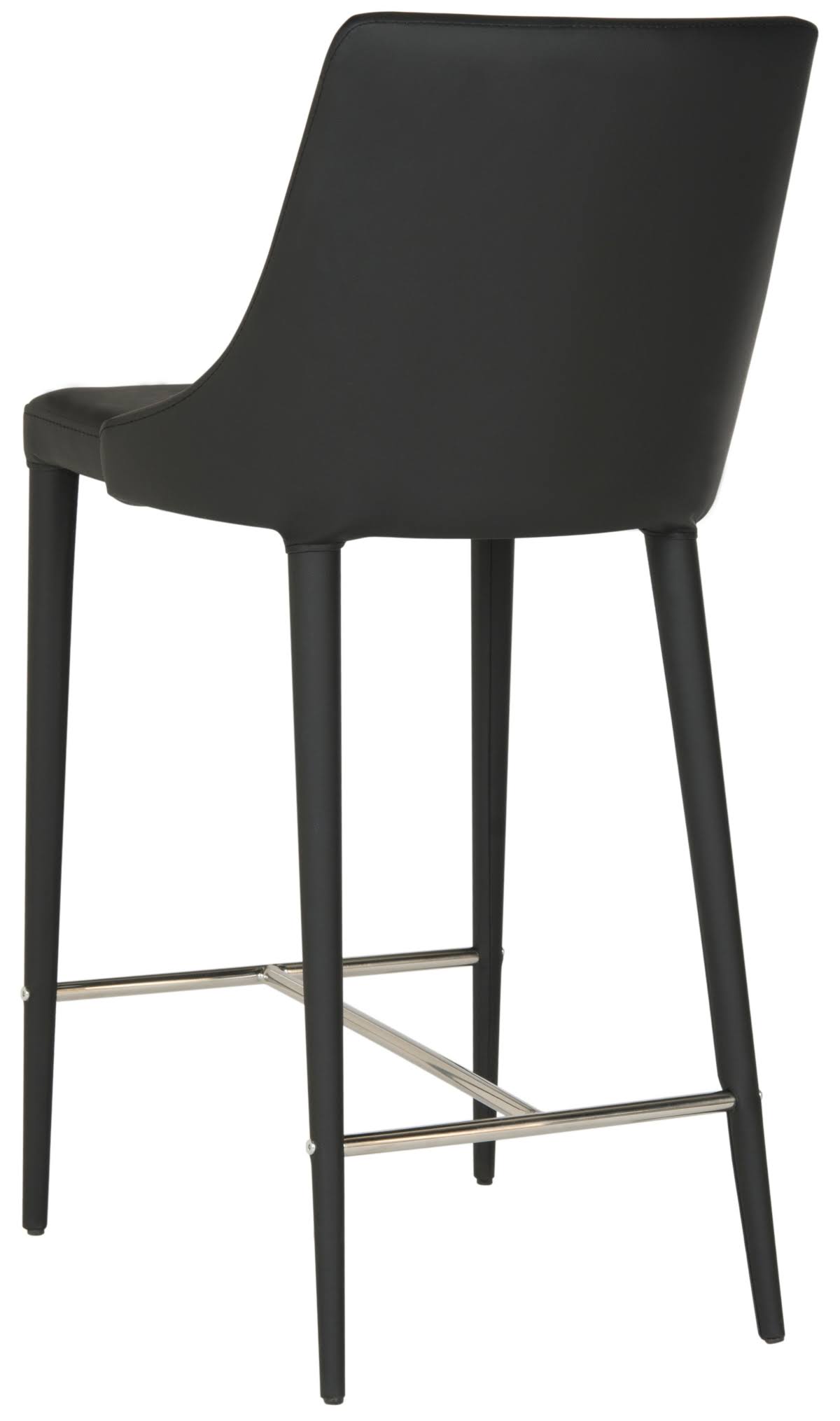 Black Counter Stool Set of 2 K409