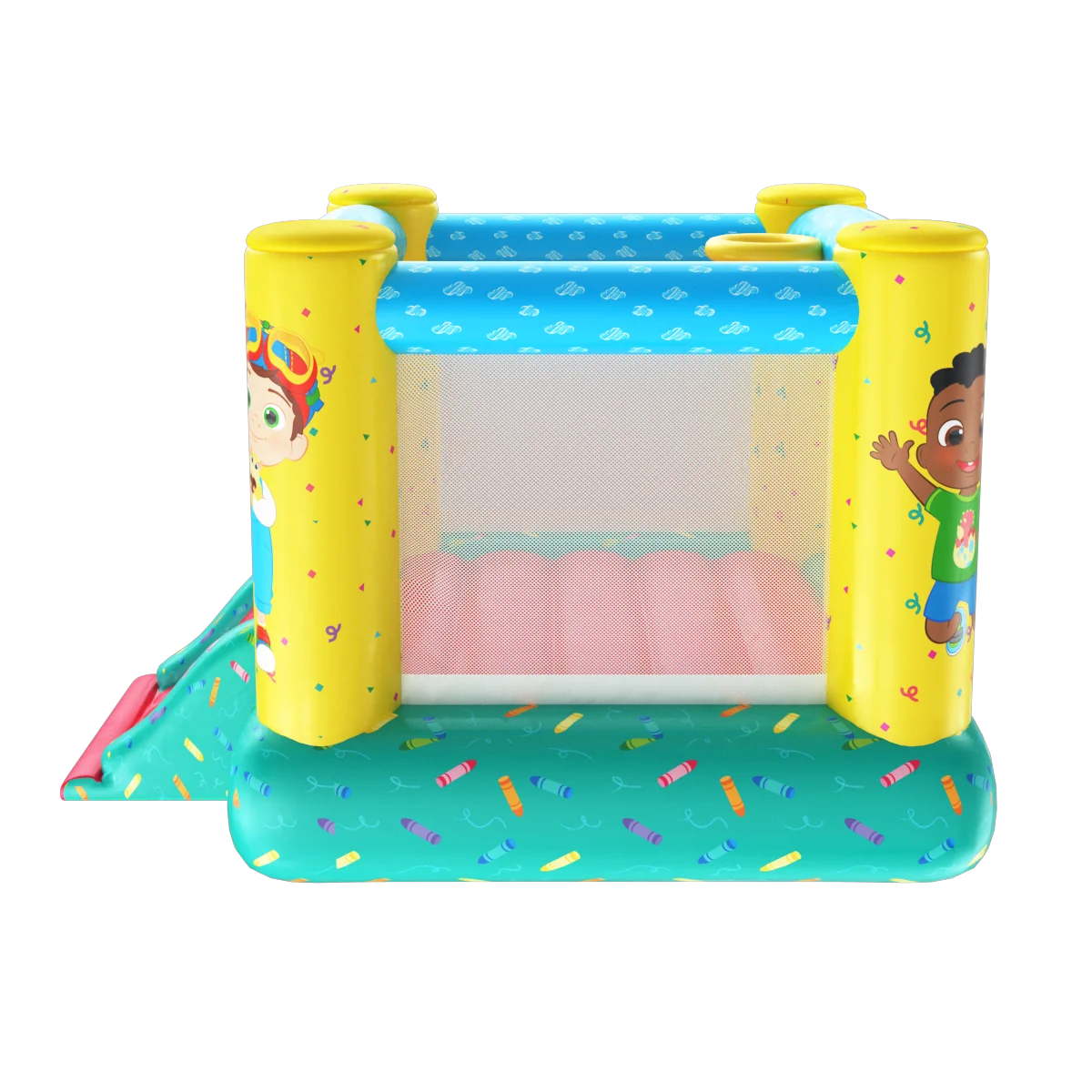 Inflatable Bouncer with Slider O81356