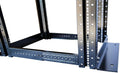 4 Post Open Server Rack 19 Inch Adjustable Depth Cold Rolled Steel 27U L73633