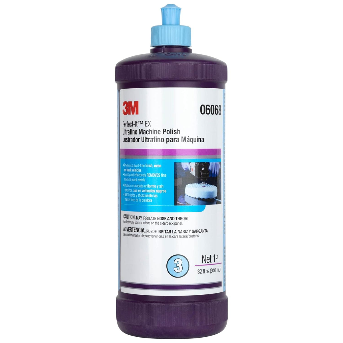 3M Rubbing Compound, Machine Polish, Ultrafine Polish Buffing And Polishing Kit X16040
