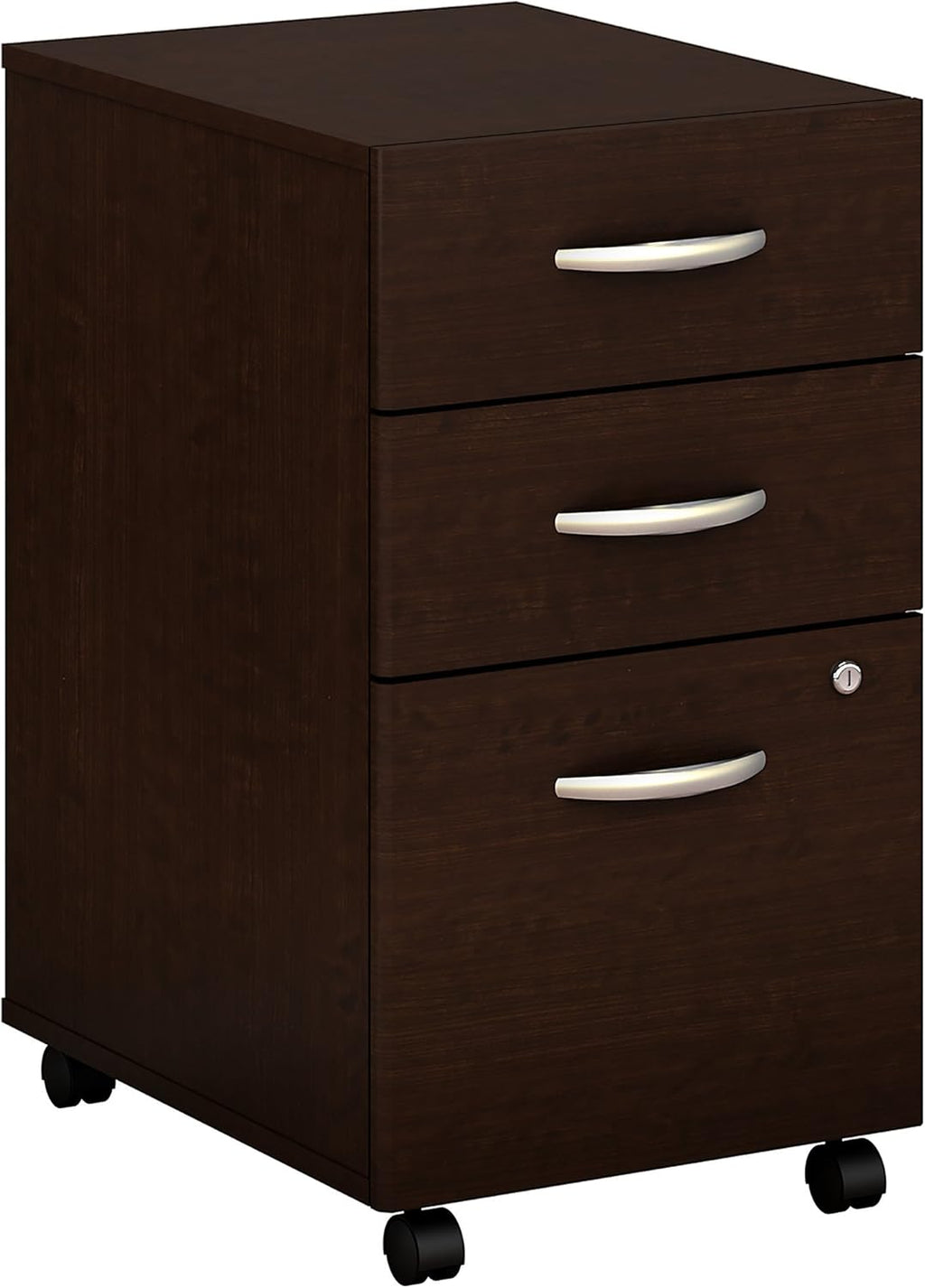 3 Drawer Mobile File Cabinet, Storm Gray R248239