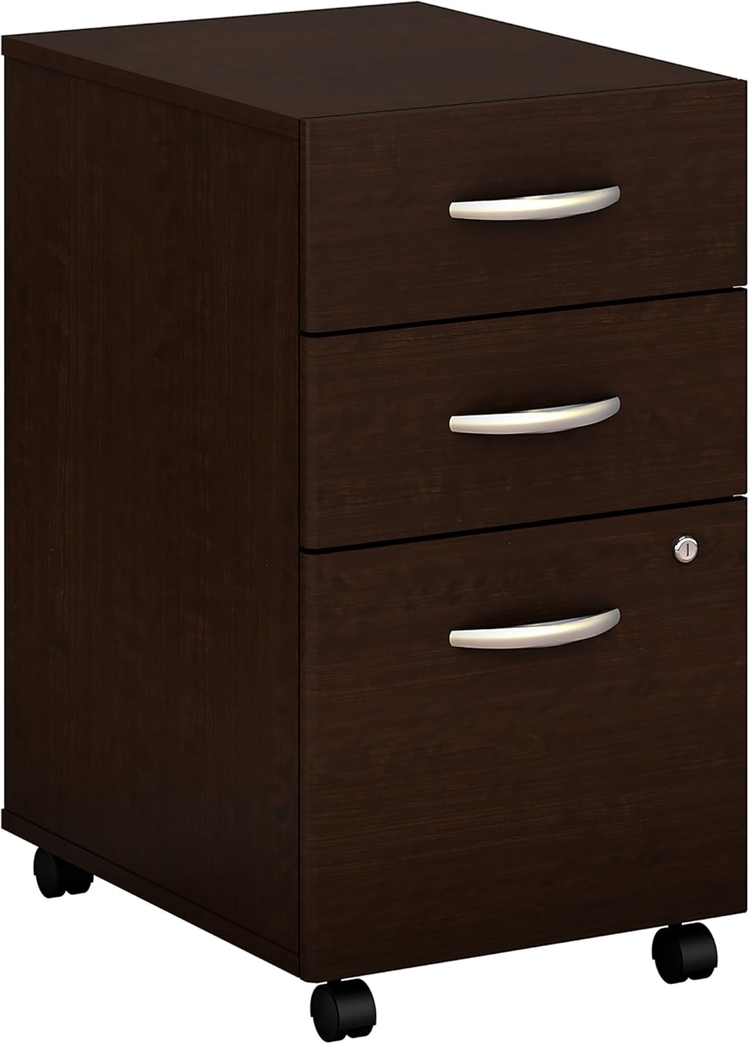 3 Drawer Mobile File Cabinet, Storm Gray R248239