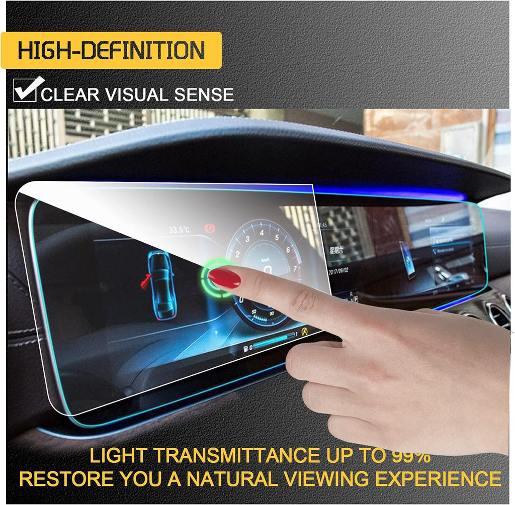 12.3IN Tempered Glass Car Navigation Screen Protector Pack of 2 G854943