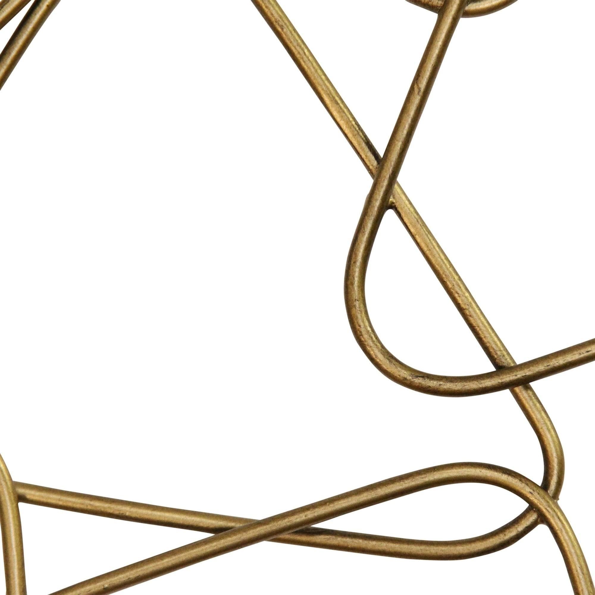 Gold Metal Wall Decor A8140