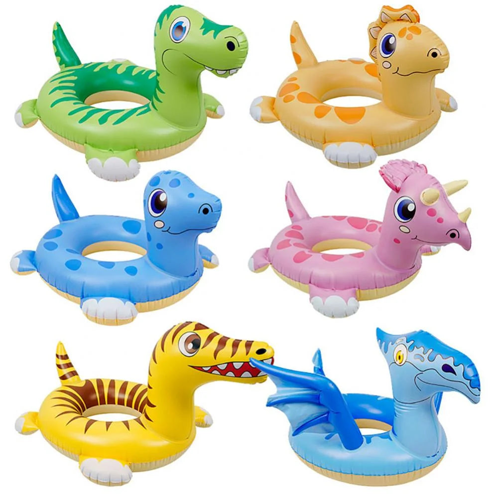 Inflatable Dinosaur Pool Float Ring Toy F333