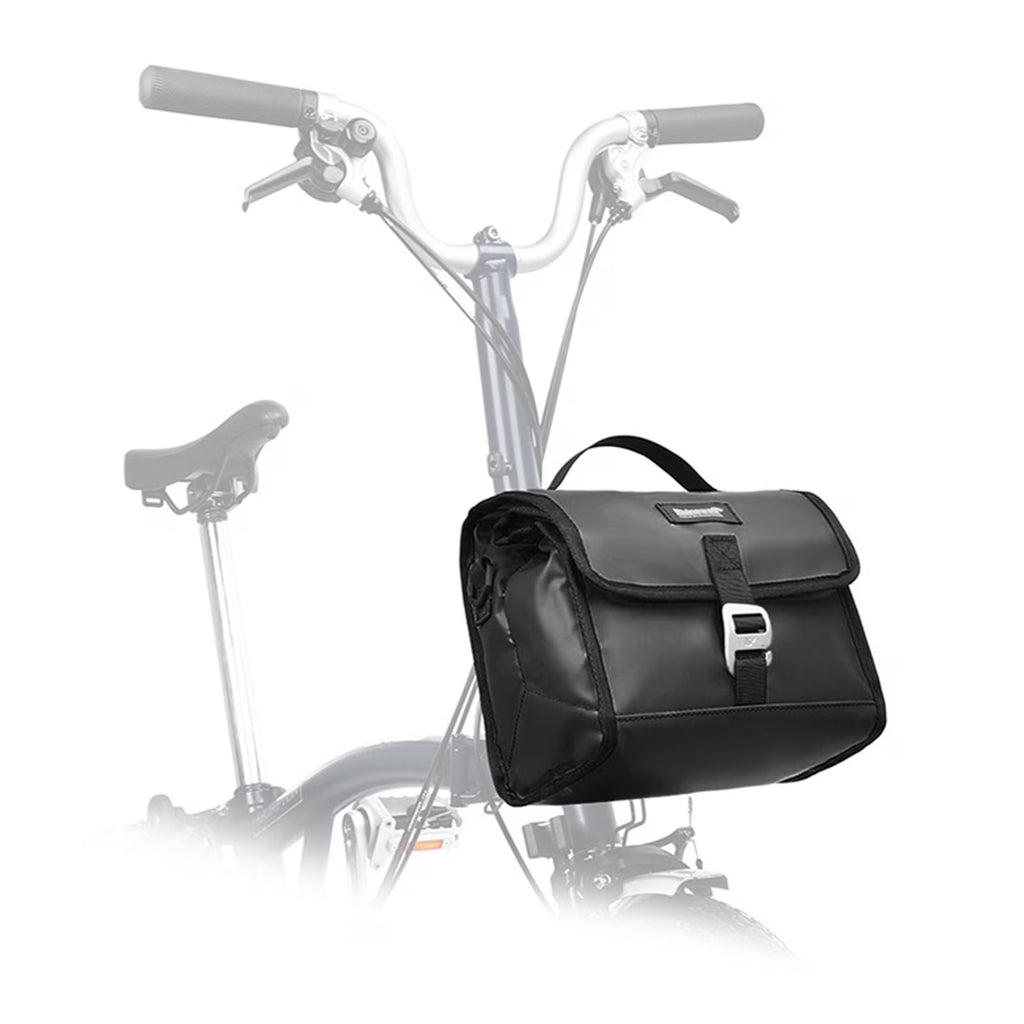 Insulated Folding Bike Handlebar Bag with Rain Cover F3475