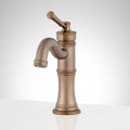 Oil Rubbed Bronze Single Hole Bathroom Faucet B29291