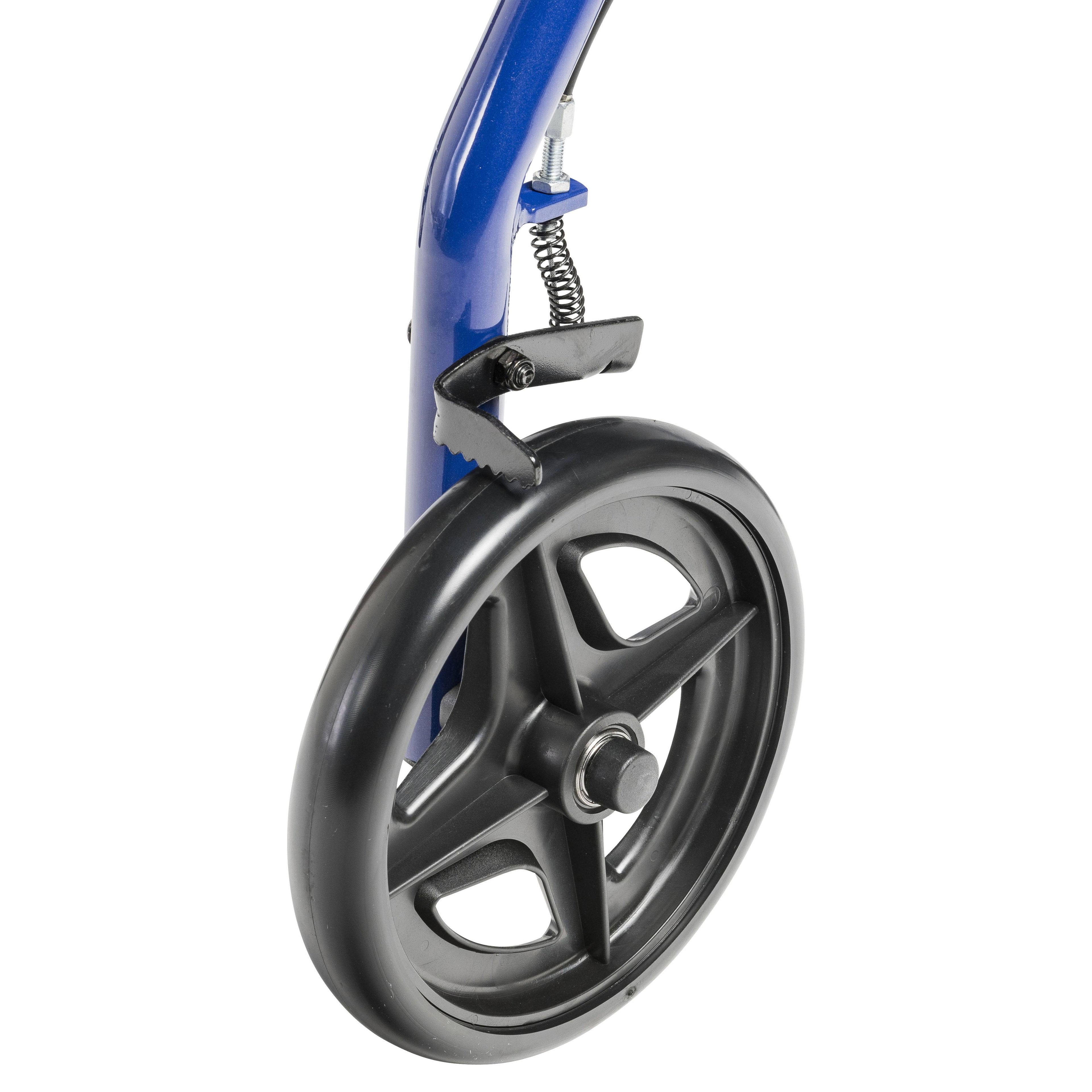 Blue Aluminum Rollator with Padded Seat S429754
