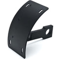 Black Vertical Axle Mount Motorcycle Plate Holder J7624
