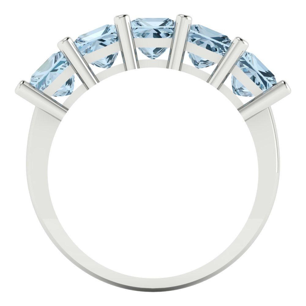 14k White Gold Eternity Band B21905