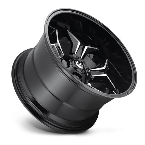 Gloss Black Milled 20x12 Wheel X220
