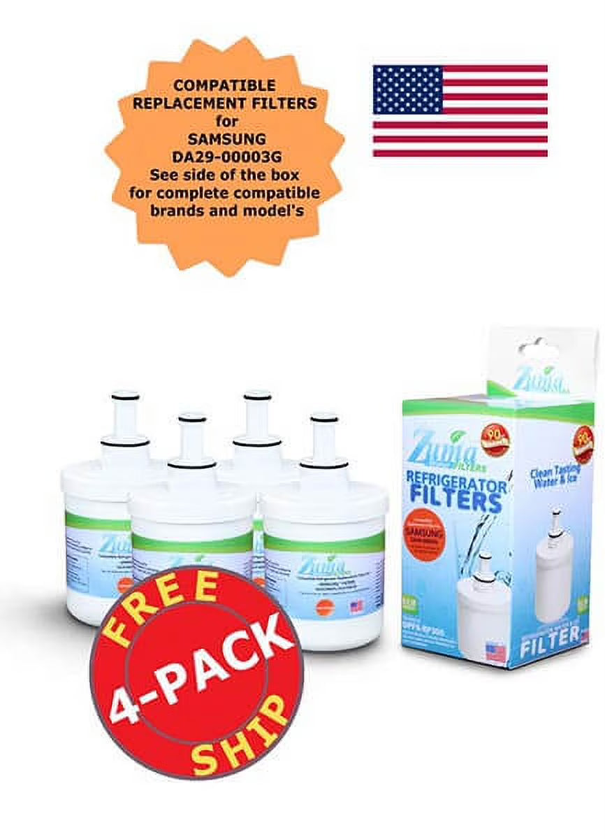 Water and Ice Filter 4 Pack G402