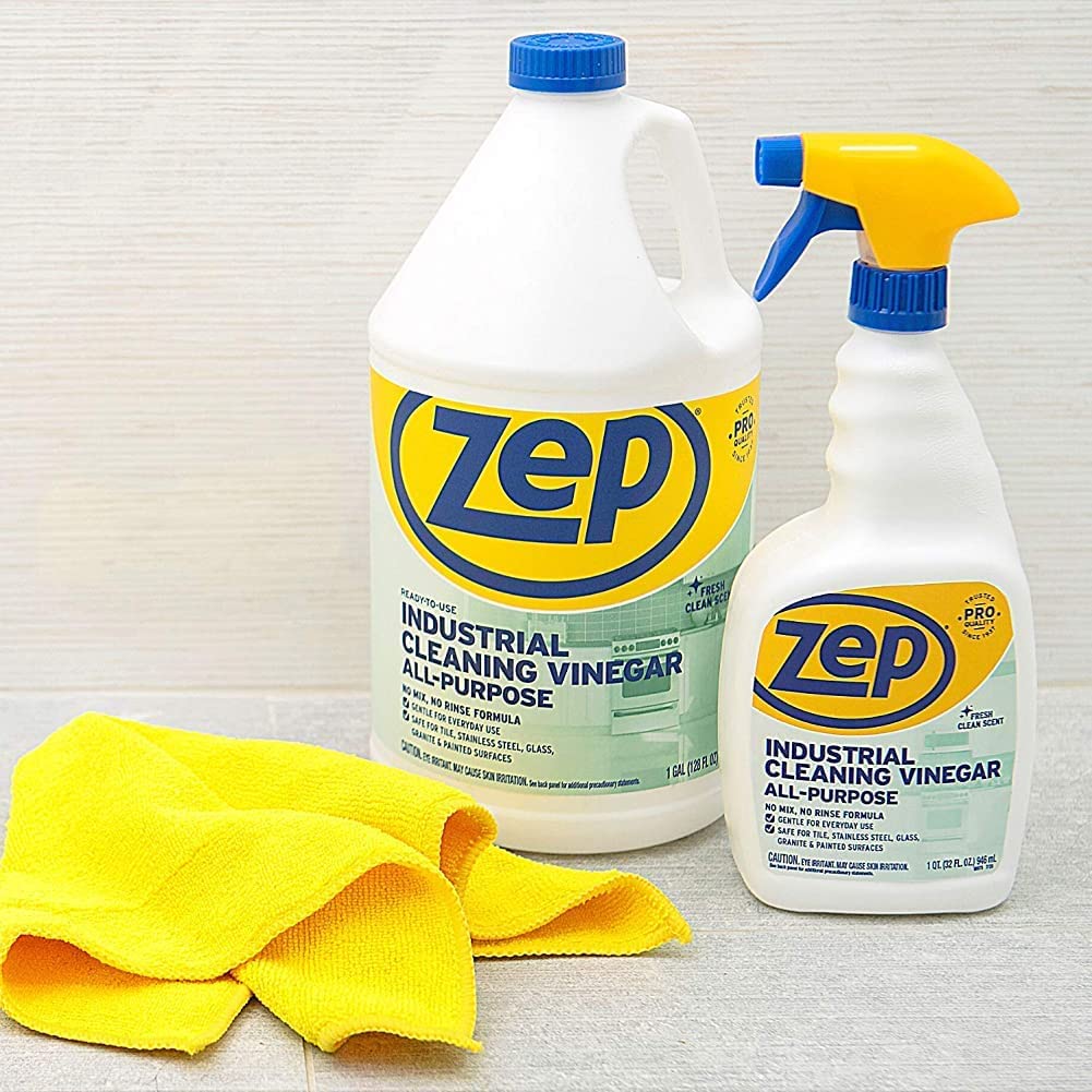 Industrial Cleaner with Vinegar 1 Gal (Case of 4) and Sprayer Bottle (Case of 9) A3110