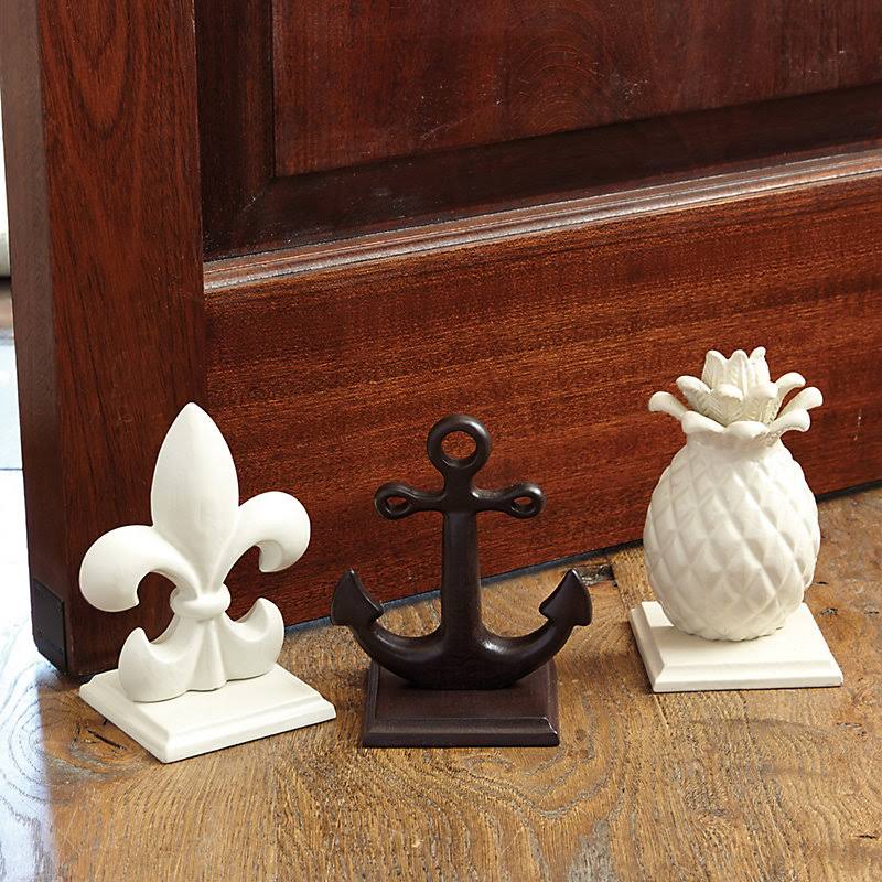 Cream Cast Iron Doorstop H710370