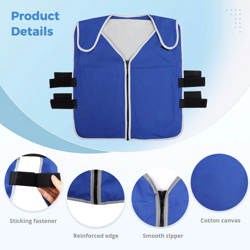 Cooling Vest with 20 PCS of Ice Packs and 6 Big Pockets O808945