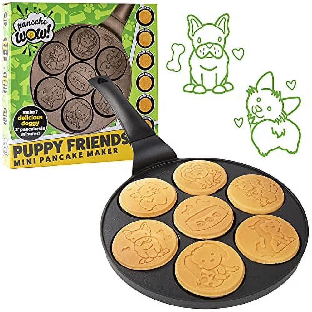 Mini Pancake Pan, Nonstick Griddle for Breakfast Q9936