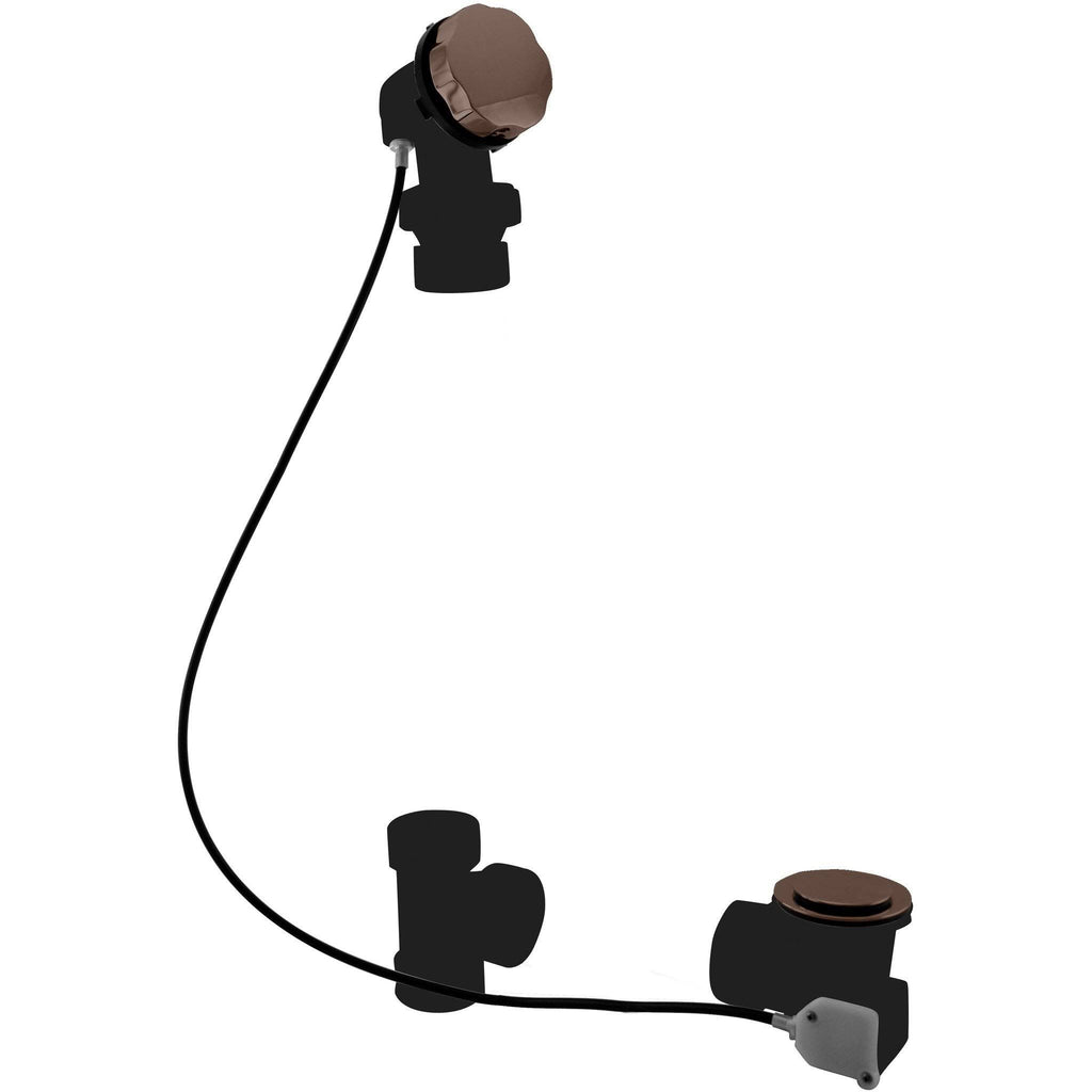 Black Cable Drive Bath Waste Y6668