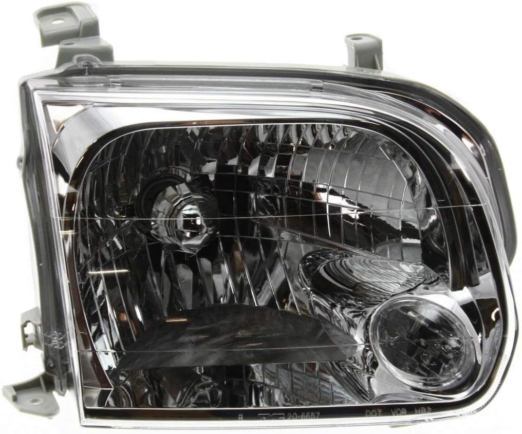 Toyota Tundra Headlight 2005 2006 Passenger Side Double Cab F33843