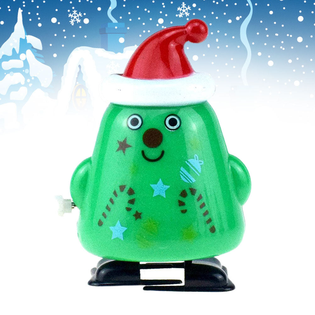 Christmas Tree Clockwork Wind Up Toy B64743