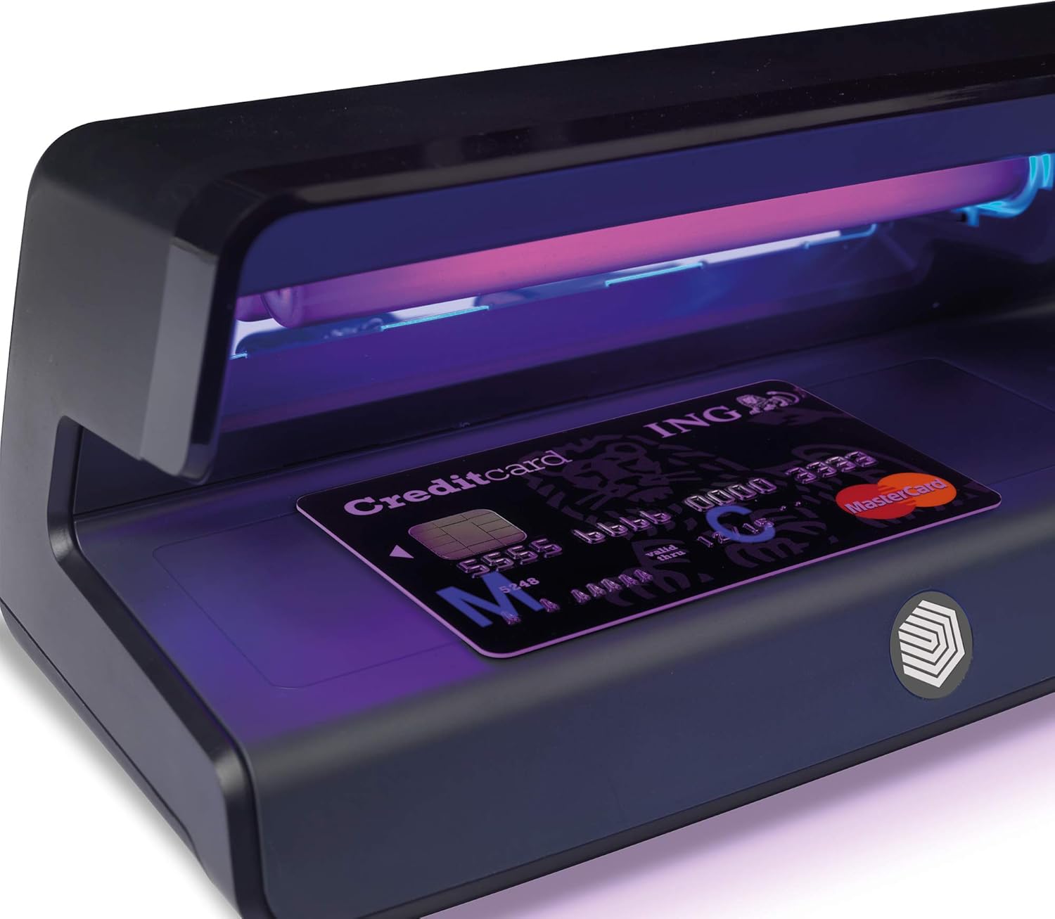 UV Counterfeit Bill Detector, Pack of 2 E9320