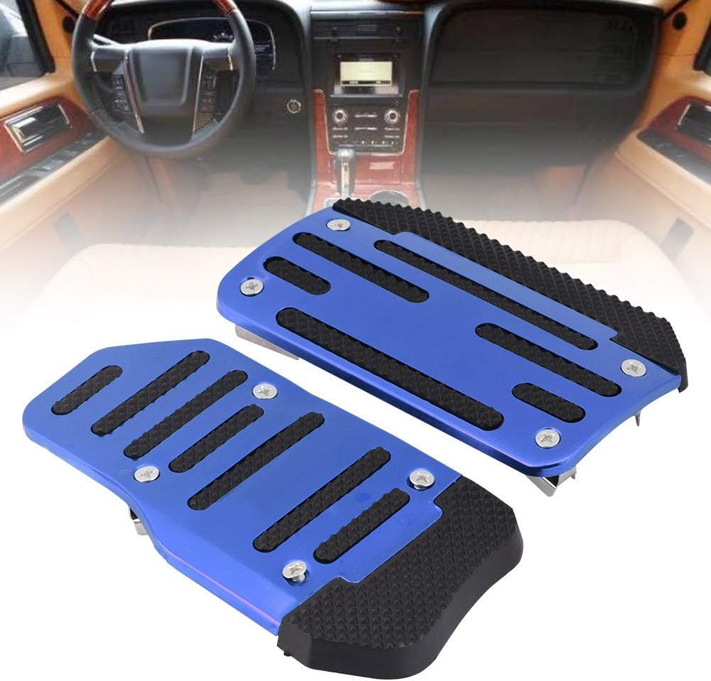 Blue Alloy Nonslip Brake Pedal Cover U335