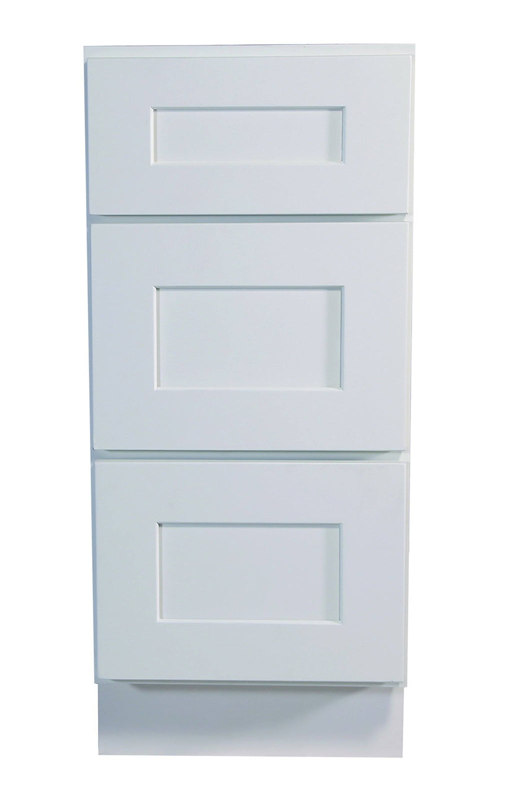 White Shaker Drawer Base Cabinet U1037