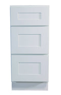 White Shaker Drawer Base Cabinet U1037