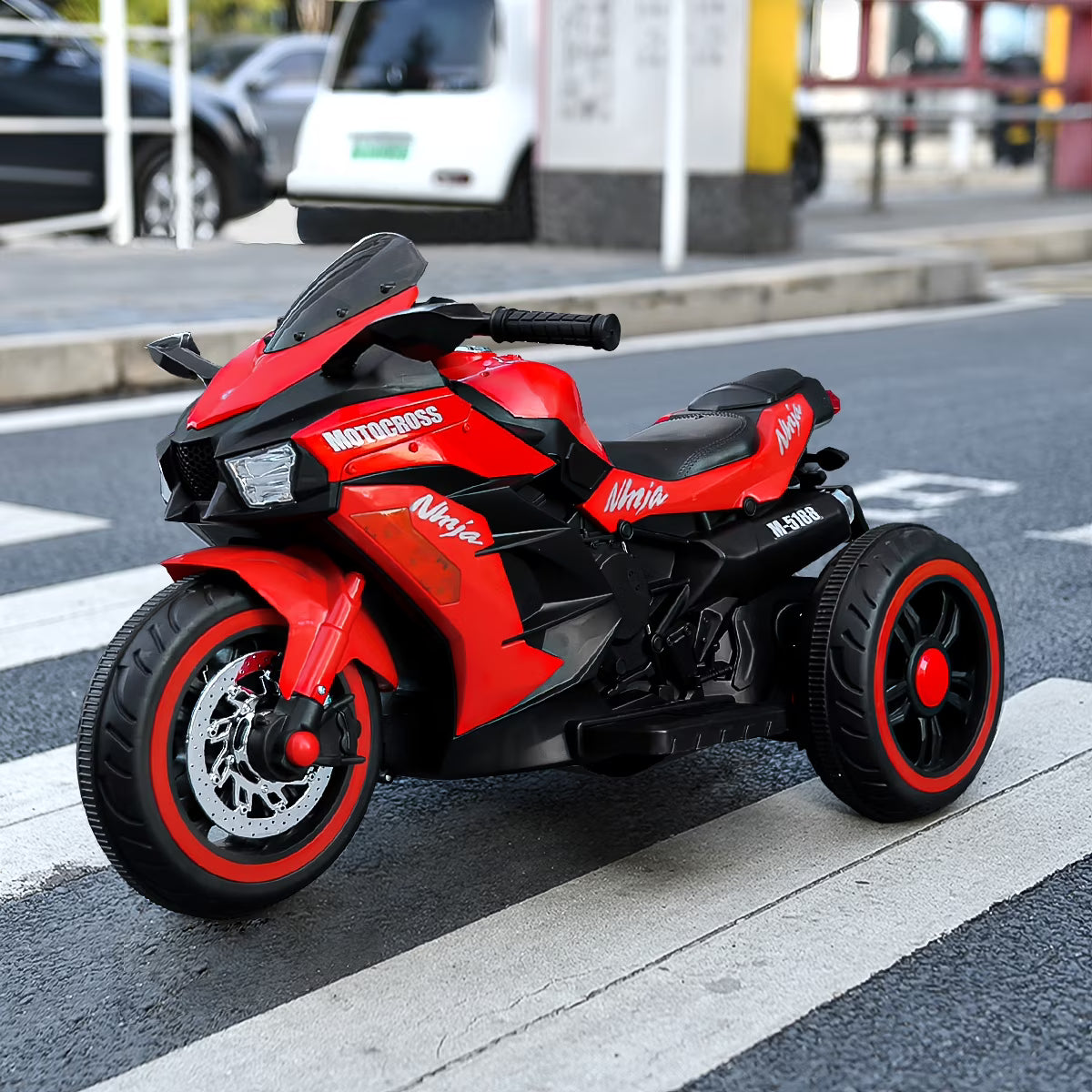 12v 3 Wheels Electric Ride on Motorcycle with Light Wheel L685