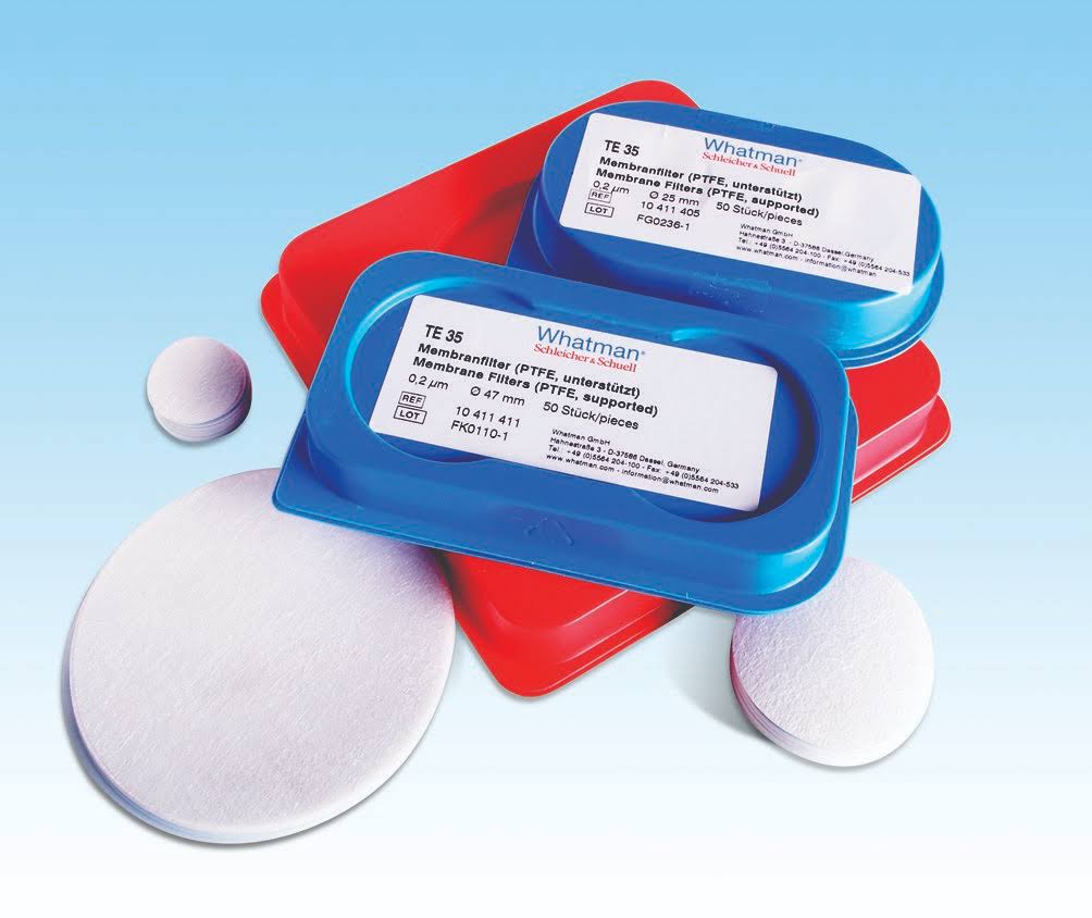Hydrophobic PTFE Filter Membrane 1 um, 47 mm (100/Pack) S137