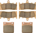 Front & Rear Brake Pads Set, Sintered copper-based, Pack of 2 N273