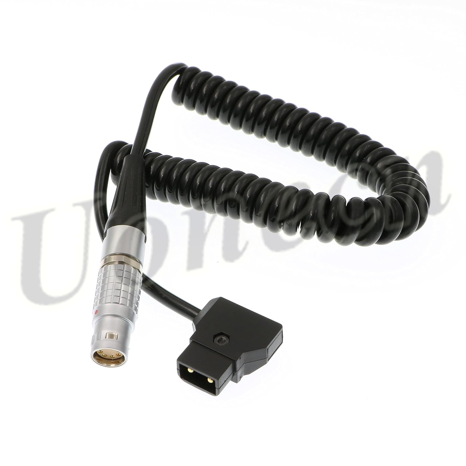 Coiled Camera Power Cable 8 pin Female to Dtap Pack of 2 Q401722