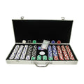 650 Piece Poker Chip Set with Aluminum Carrying Case R147
