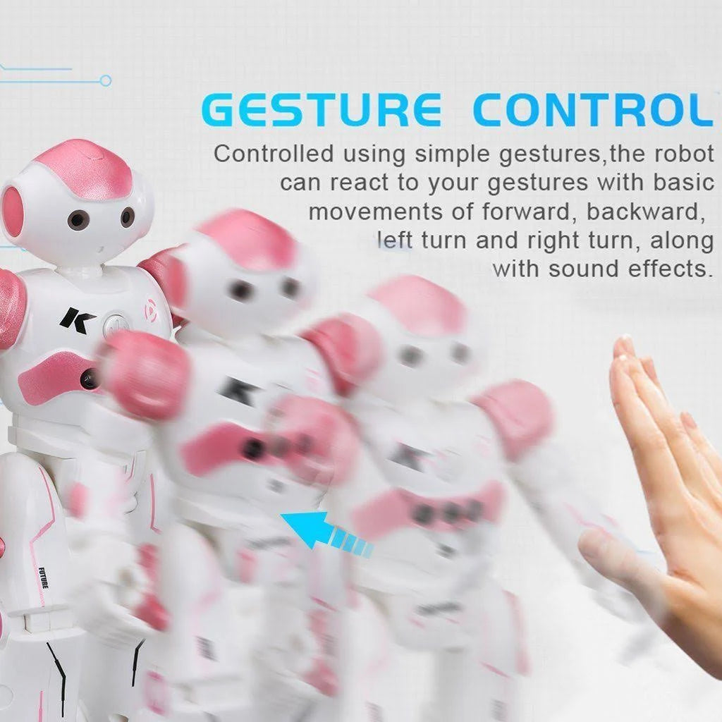 Smart Remote-Controlled Robot Toy with Music Lights W7985